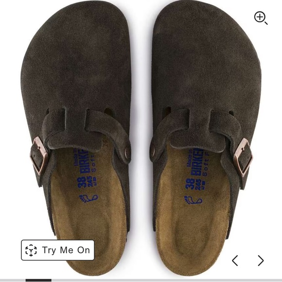 Birkenstock Shoes - Birkenstock Boston Clog Dark Brown